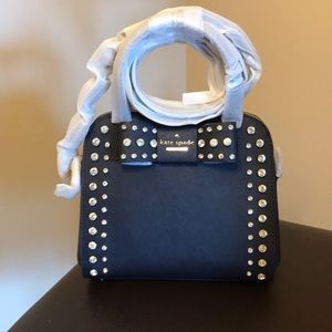 Kate Spade Small Merriam Purse Navy Blue NWT